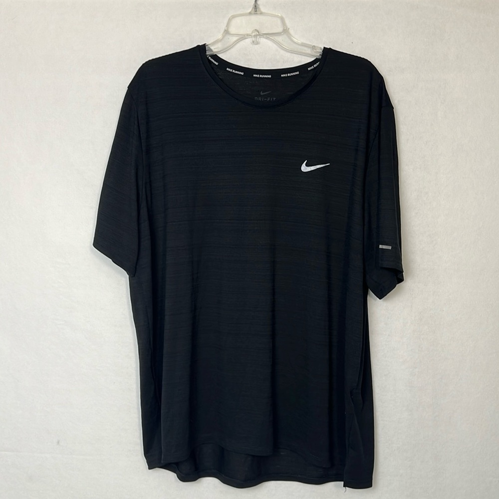 Nike‎ Dri- Fit Black Shirt Sleeve Men’s Top - SZ: XXL